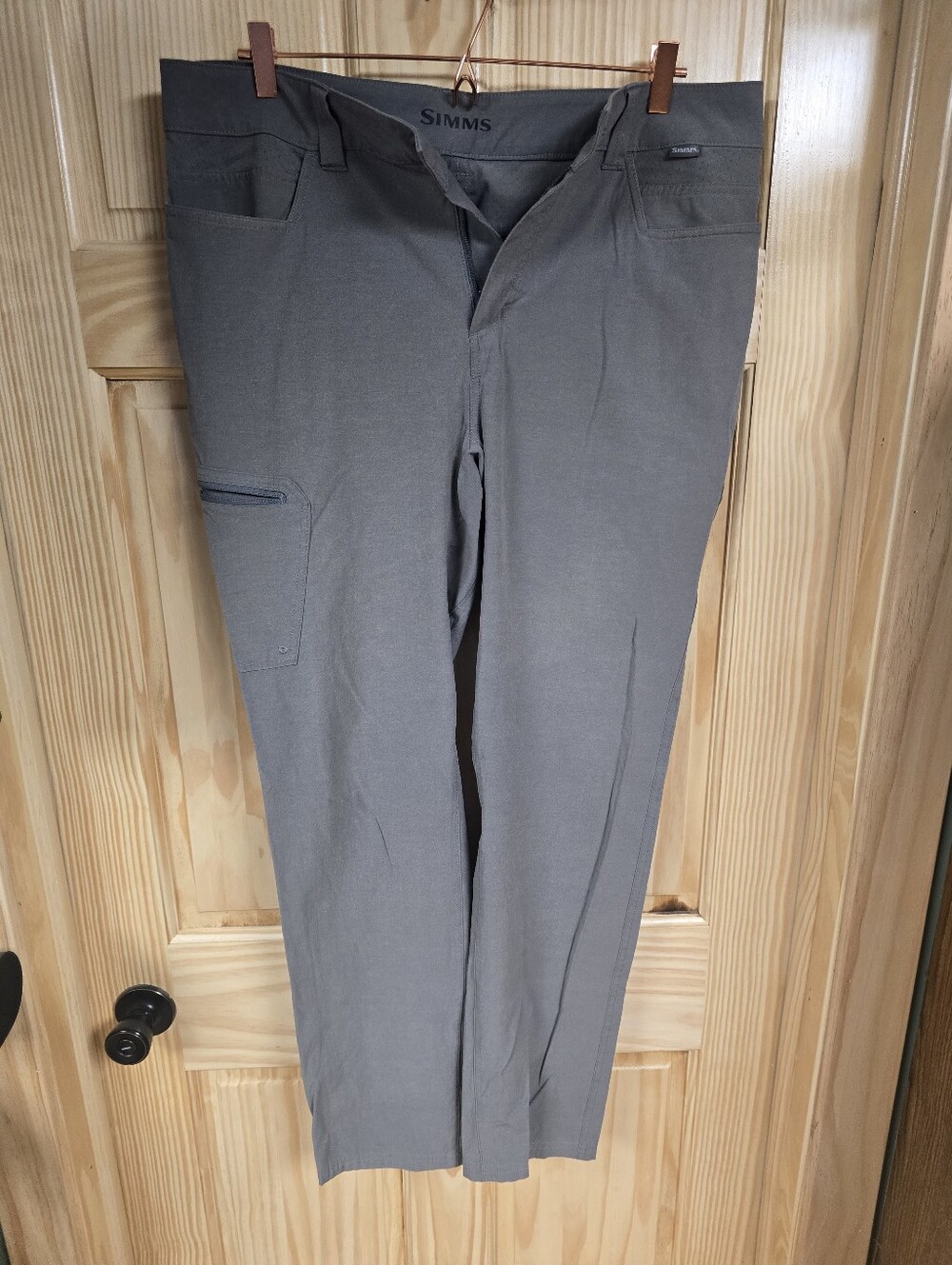 Simms Men's Charcoal Gray Fishing Pants